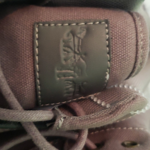 Gray Canvas Levi High tops. - Picture 3 of 6